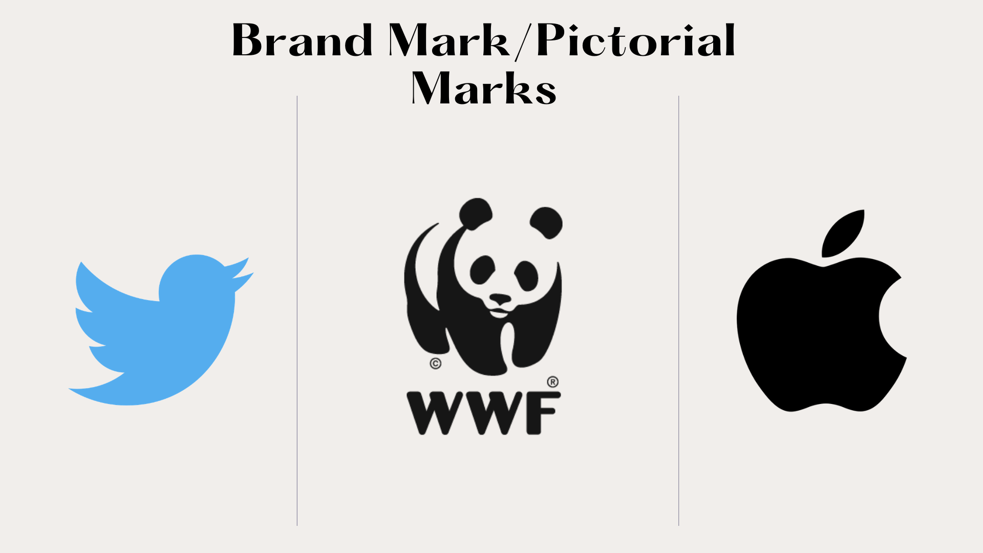 Brand Mark Pictorial Marks Logo Types