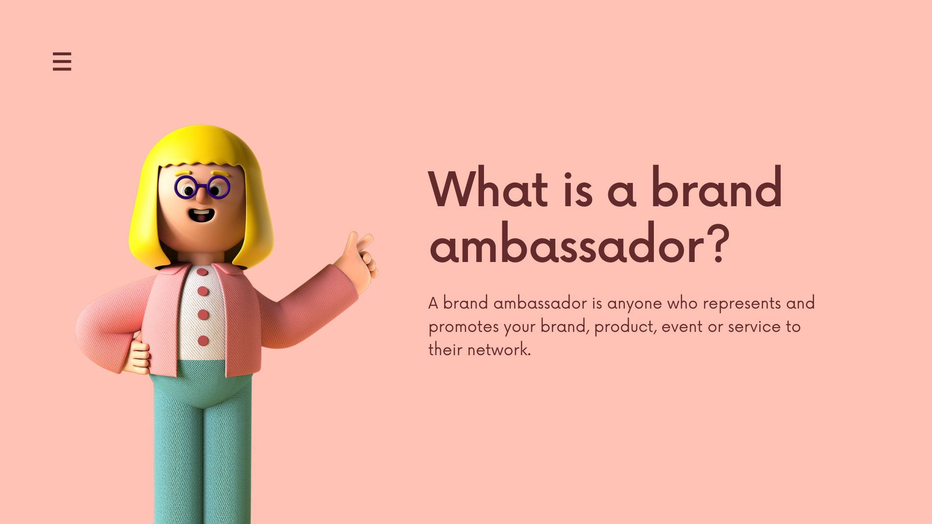 What is a brand ambassador