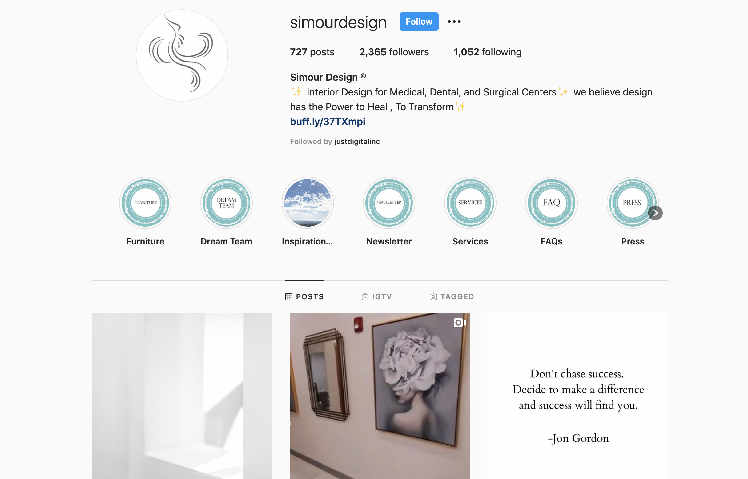 Simour Design Instagram