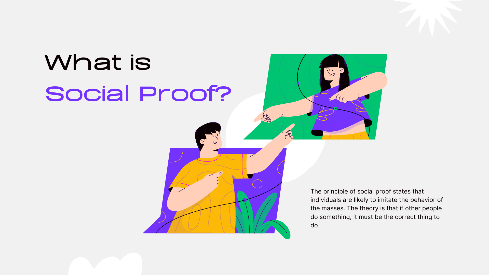 What is social proof marketing