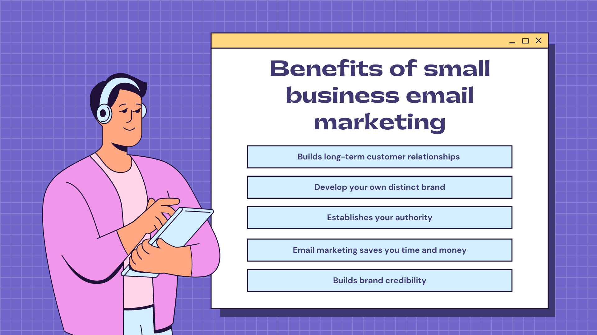 benefits of small business email marketing