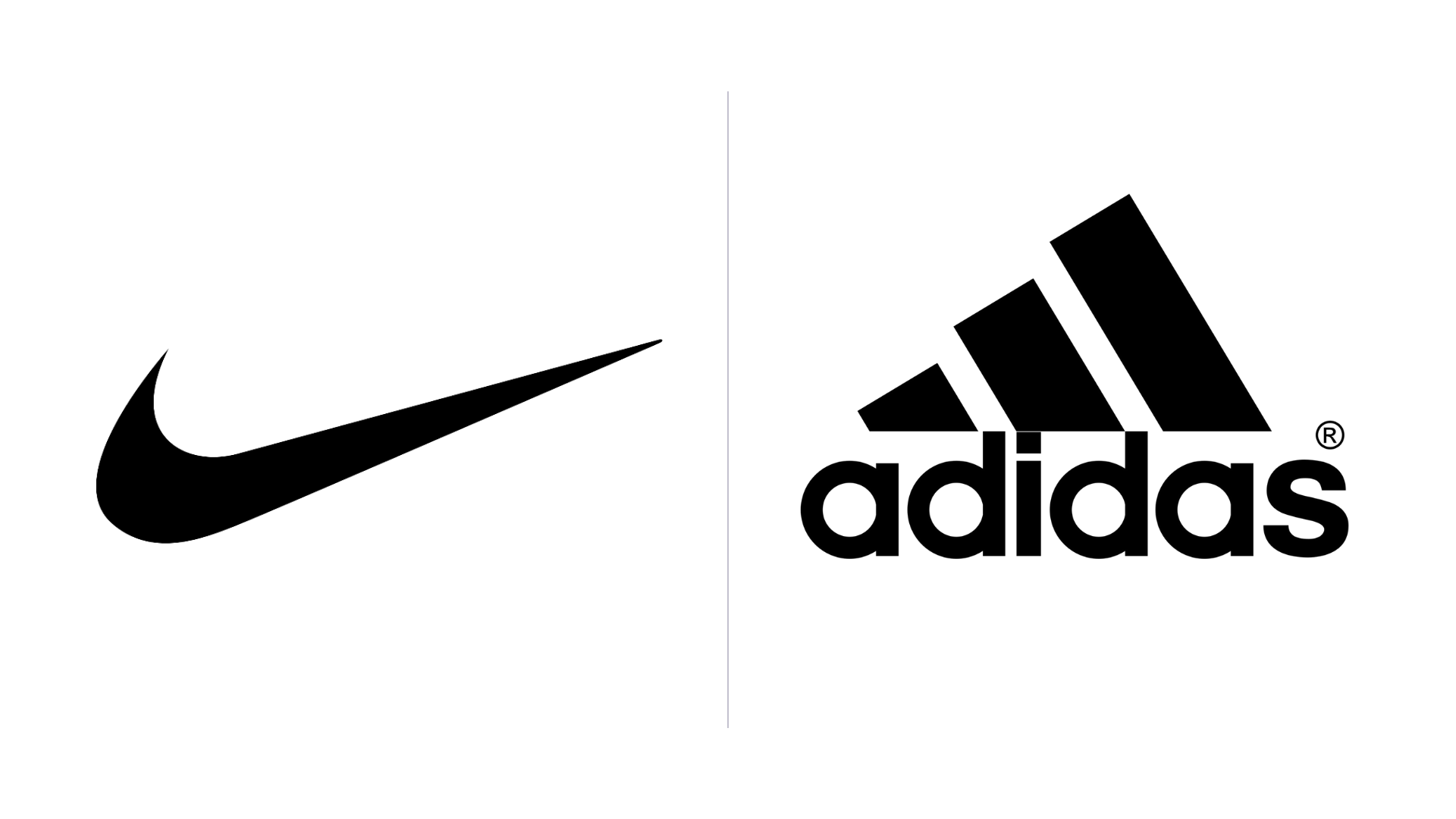 nike and adidas logos